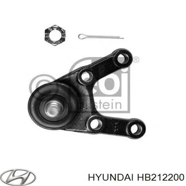 HB212200 Hyundai/Kia кульова опора, нижня