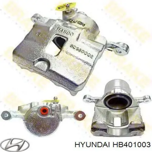 Купити HB401003 Hyundai/Kia Супорт гальмівний передній лівий