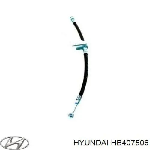Купити HB407506 Hyundai/Kia Шланг гальмівний передній, правий