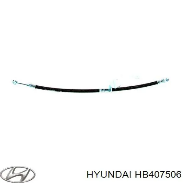 Шланг гальмівний передній, правий HB407506 Hyundai/Kia