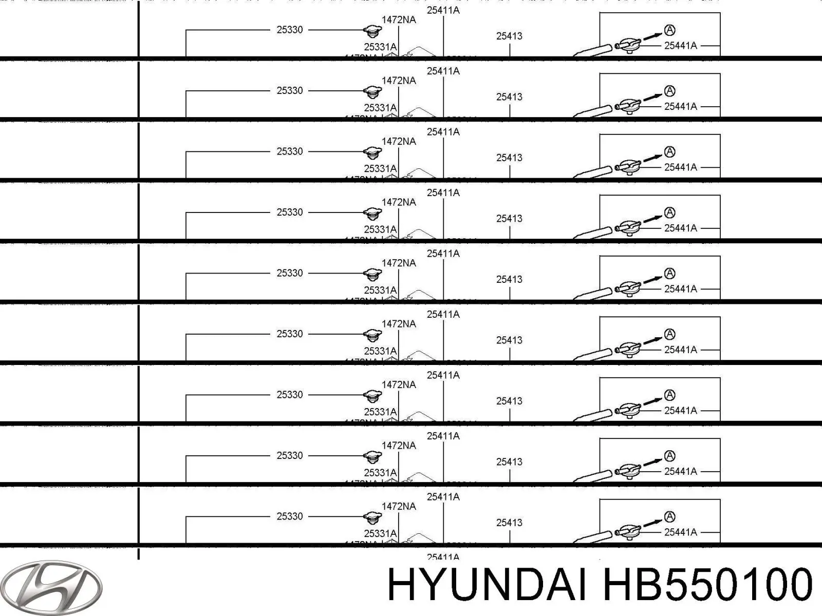 Купити Бачок ГУР Hyundai Galloper  JK