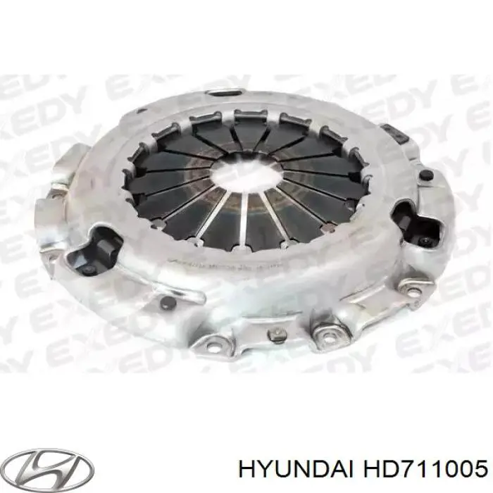 Корзина зчеплення HD711005 Hyundai/Kia