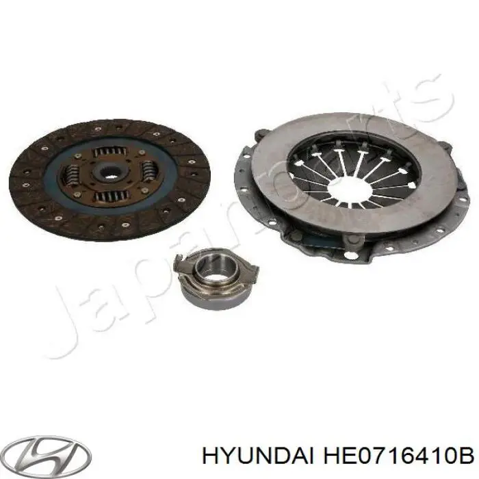 Корзина зчеплення HE0716410B Hyundai/Kia