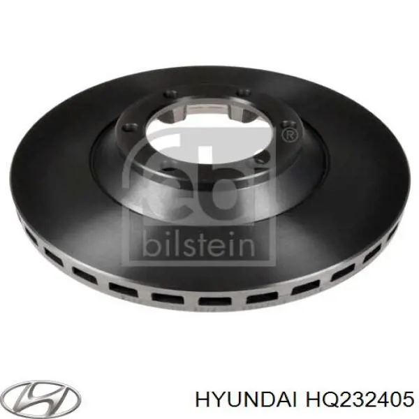 HQ232405 Hyundai/Kia диск гальмівний передній