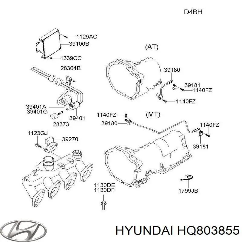Клапан перетворювач тиску наддуву (соленоїд) Hyundai/Kia HQ803855 ціна, від 20.44 USD