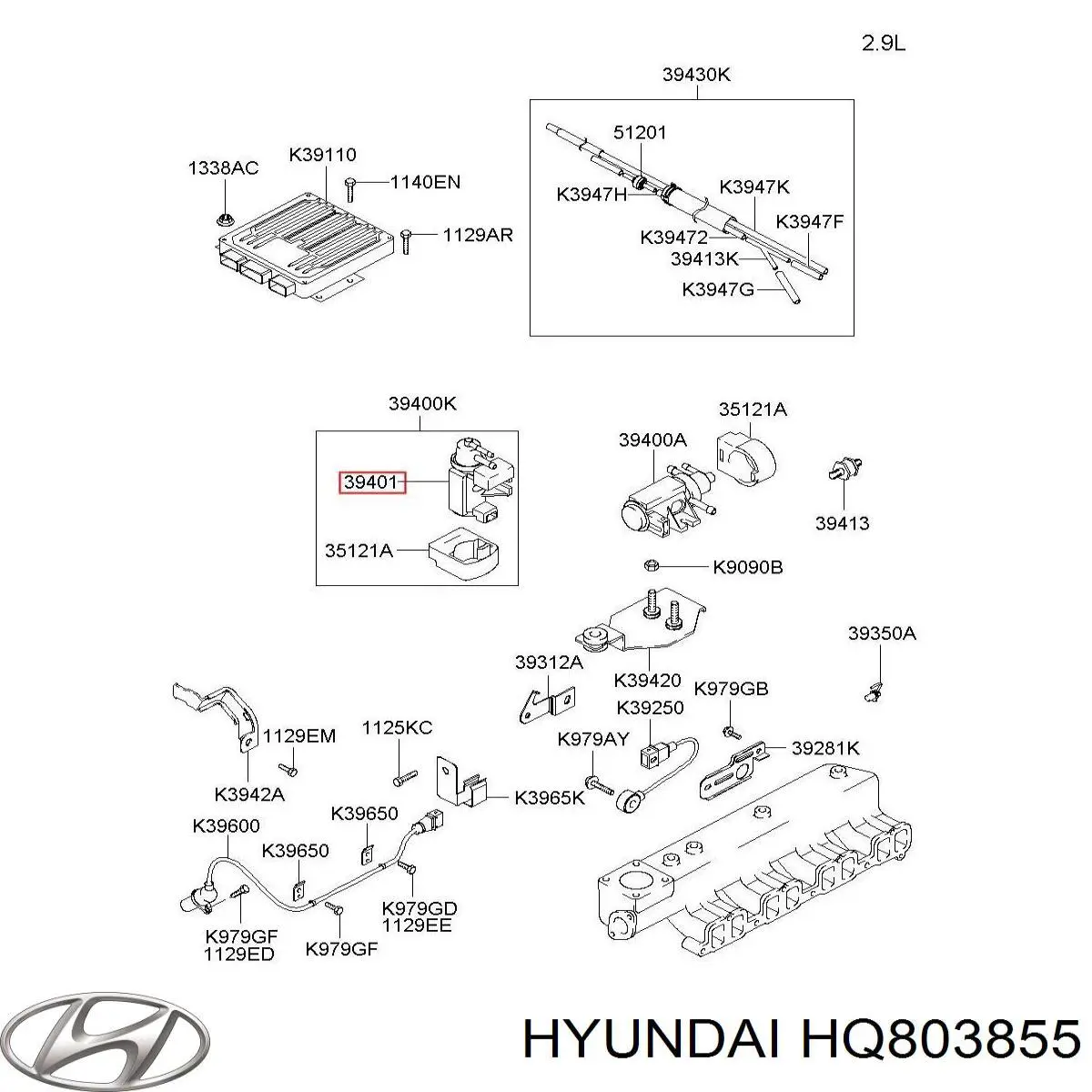  HQ803855 Hyundai/Kia