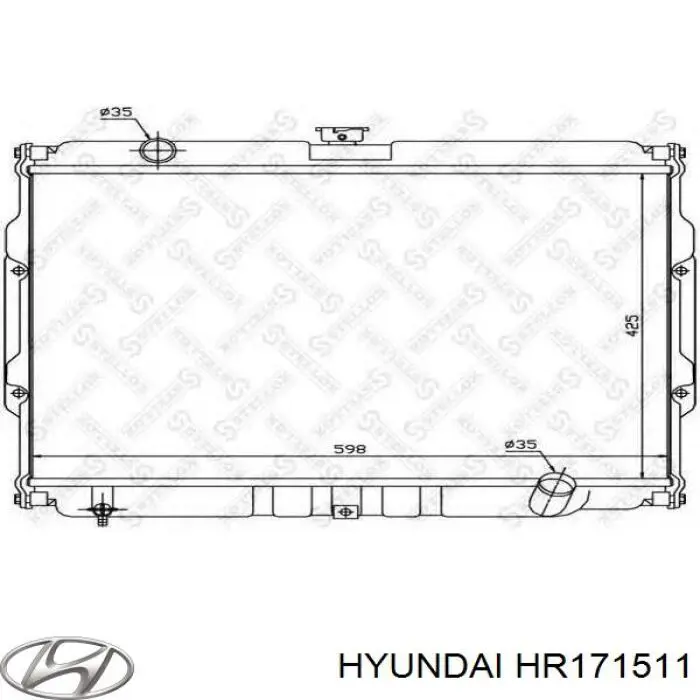 Радіатор основний Hyundai/Kia HR171511 ціна, від 139.42 USD