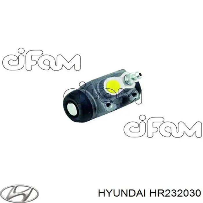 Циліндр гальмівний колісний/робочий, задній Hyundai/Kia HR232030 ціна, від 19.97 USD