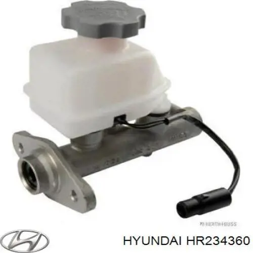HR234360 Hyundai/Kia Циліндр гальмівний, головний
