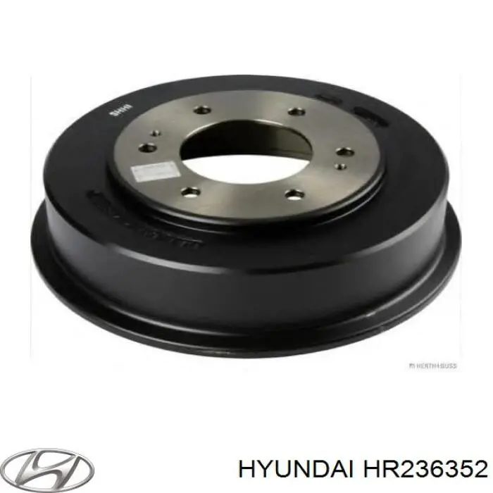 HR236352 Hyundai/Kia барабан гальмівний задній