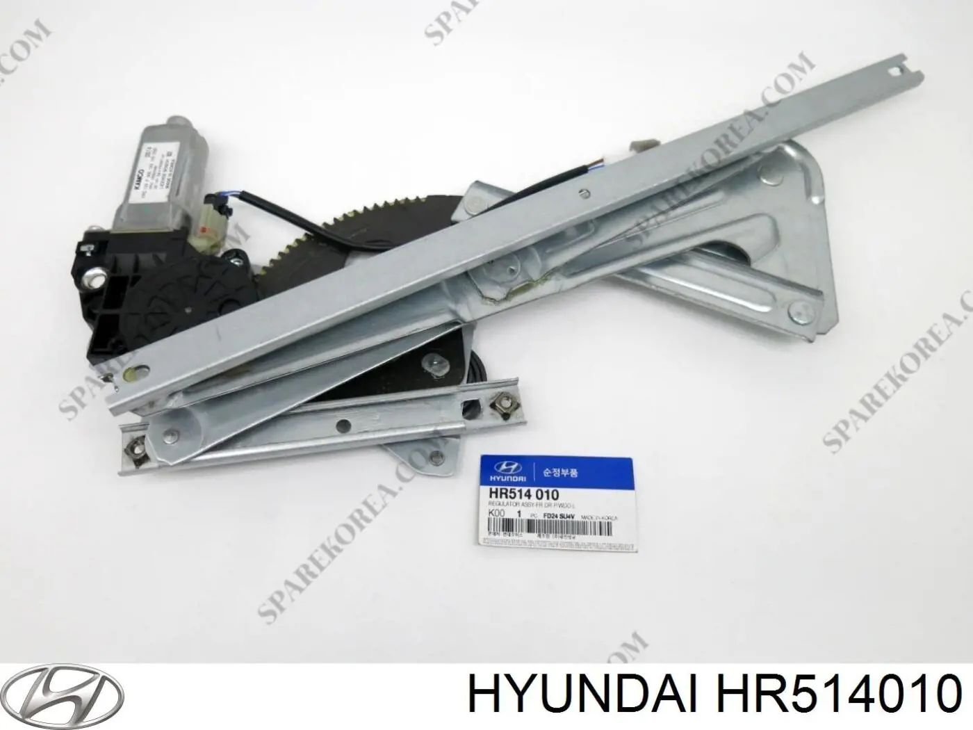 Механізм склопідіймача двері передньої, лівої HR514010 Hyundai/Kia