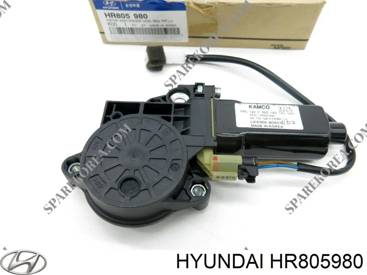 HR805980 Hyundai/Kia двигун склопідіймача двері передньої, лівої