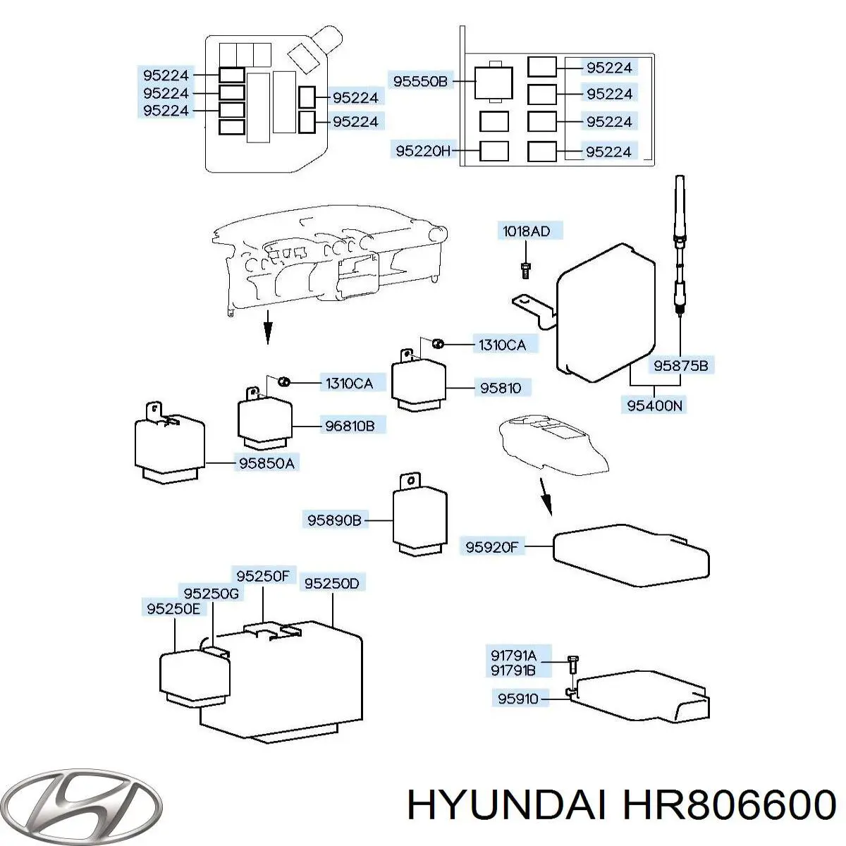 HR806600 Hyundai/Kia 