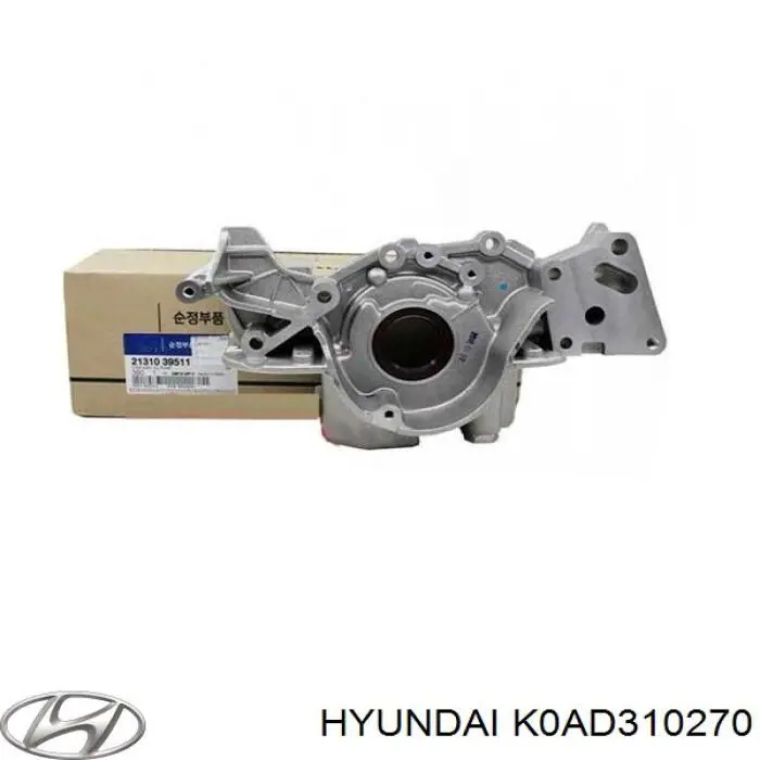 K0AD310270 Hyundai/Kia комплект прокладок двигуна, повний