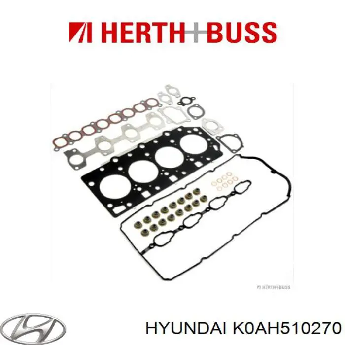 Комплект прокладок двигуна, повний Hyundai/Kia K0AH510270 ціна, від 99.09 USD