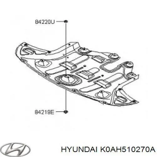 Комплект прокладок двигуна, повний Hyundai/Kia K0AH510270A ціна, від 99.09 USD