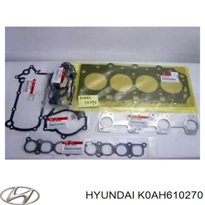 KM0401081MT KAP Комплект прокладок двигуна, верхній