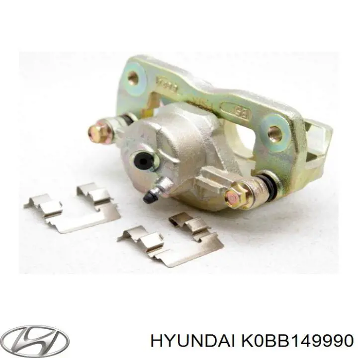 Супорт гальмівний передній лівий Hyundai/Kia K0BB149990 ціна, від 44.74 USD