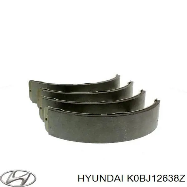 Колодки гальмові задні, барабанні Hyundai/Kia K0BJ12638Z ціна, від 19.00 USD