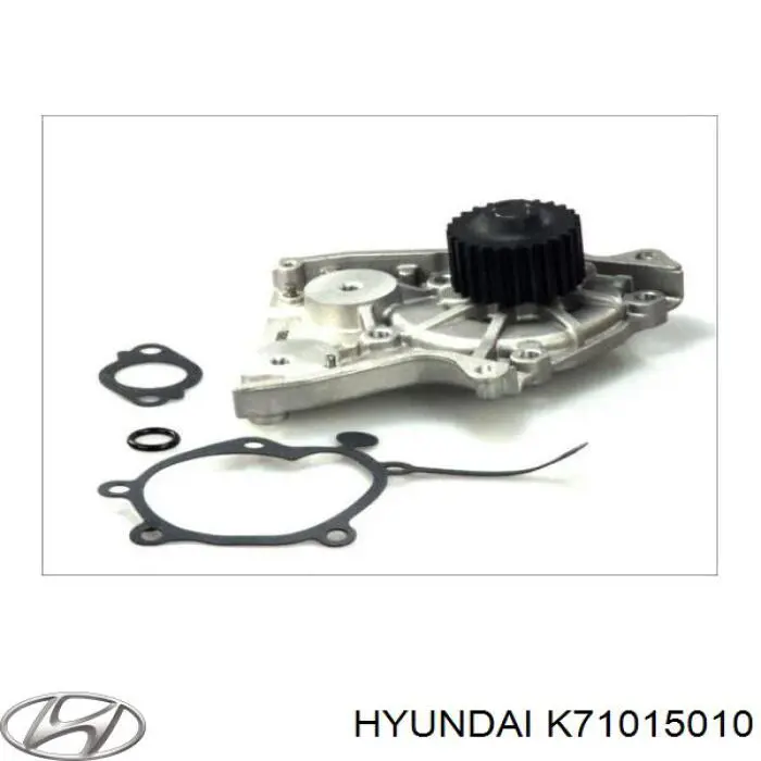 Помпа водяна, (насос) охолодження K71015010 Hyundai/Kia