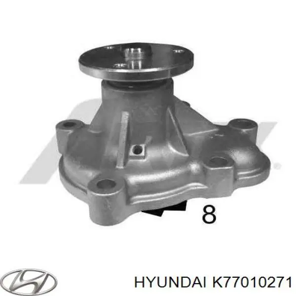 K77010271 Hyundai/Kia Прокладка під головку