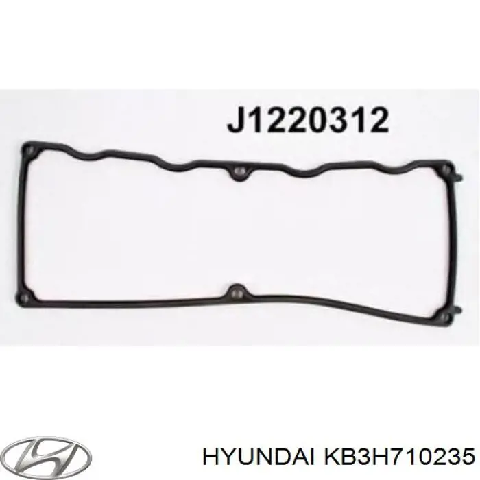 Прокладка клапанної кришки двигуна Hyundai/Kia KB3H710235 ціна, від 3.36 USD