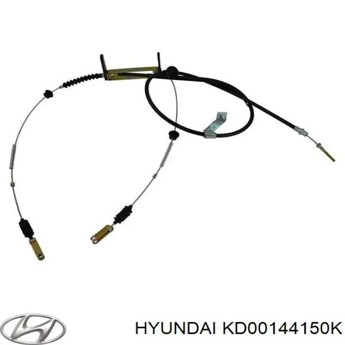 Трос ручного гальма передній KD00144150K Hyundai/Kia