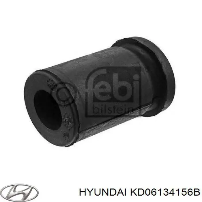 Подушка стабілізатора Hyundai/Kia KD06134156B ціна, від 3.14 USD