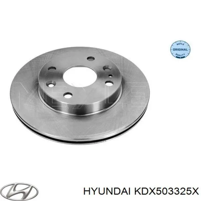 KDX503325X Hyundai/Kia Гальмо дискове переднє