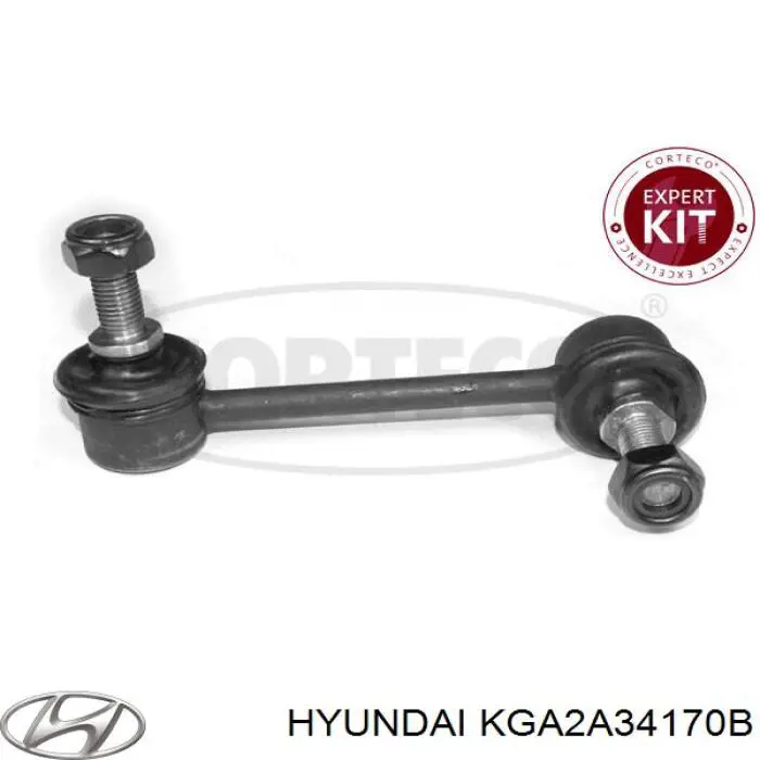 Тяжка стабілізатора, переднього, ліва Hyundai/Kia KGA2A34170B ціна, від 10.14 USD