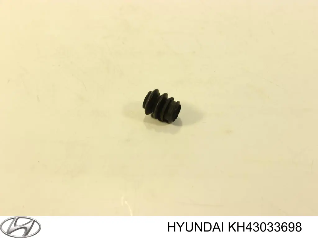 KH43033698 Hyundai/Kia пильник направляючої супортугальмівного, переднього