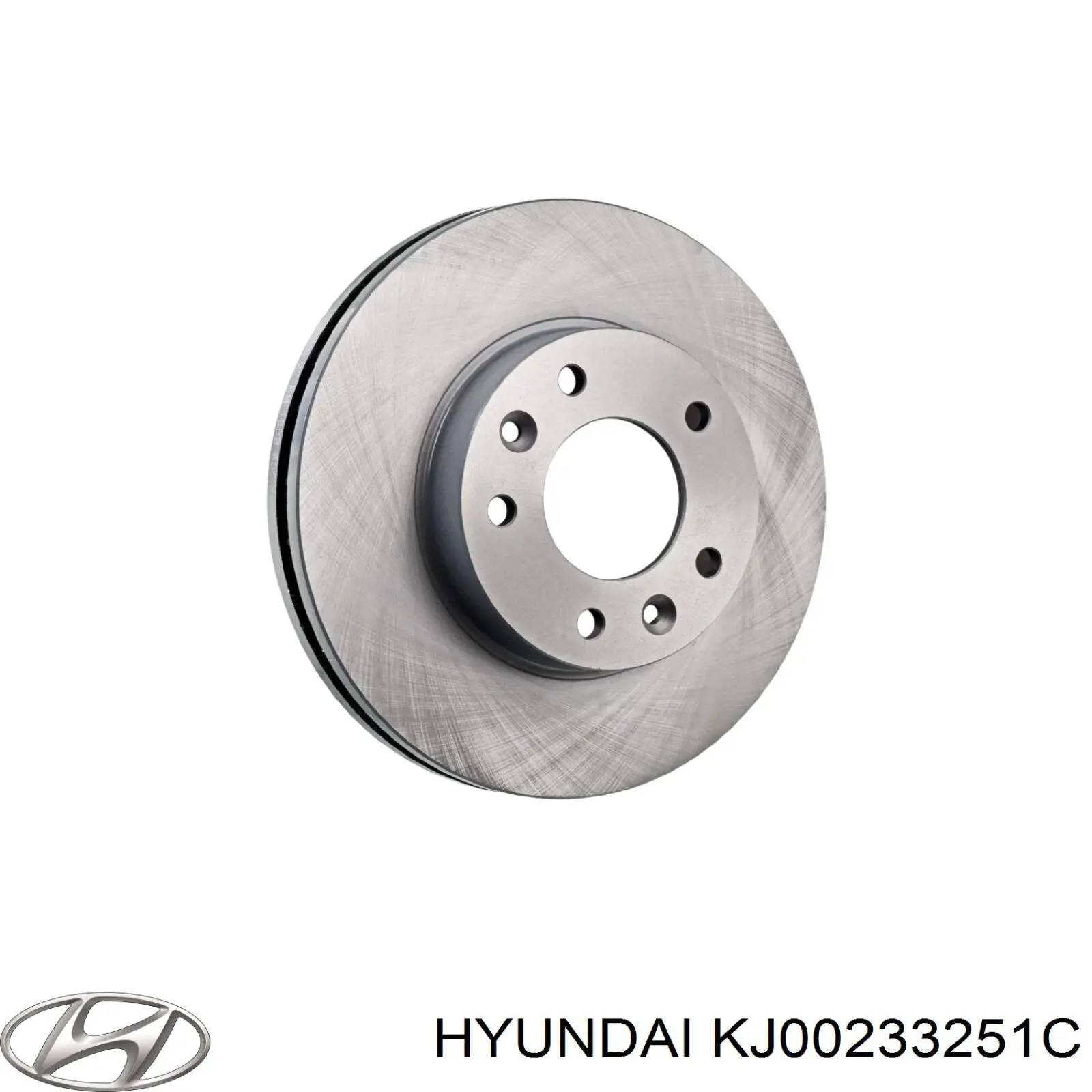 Гальмівні диски передні KJ00233251C Hyundai/Kia