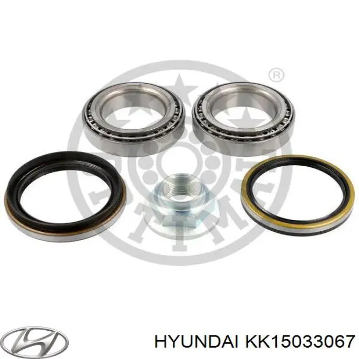 Купити KK15033067 Hyundai/Kia Сальник передньої маточини, зовнішній