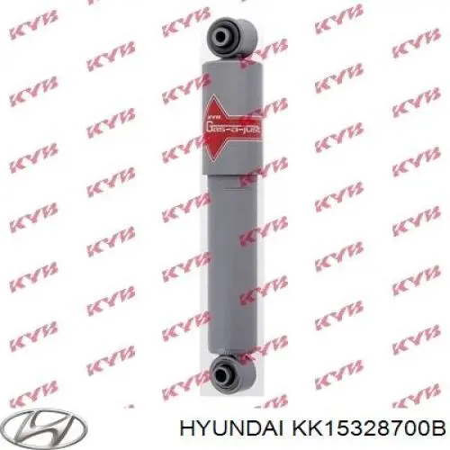 Амортизатор задній Hyundai/Kia KK15328700B ціна, від 44.05 USD