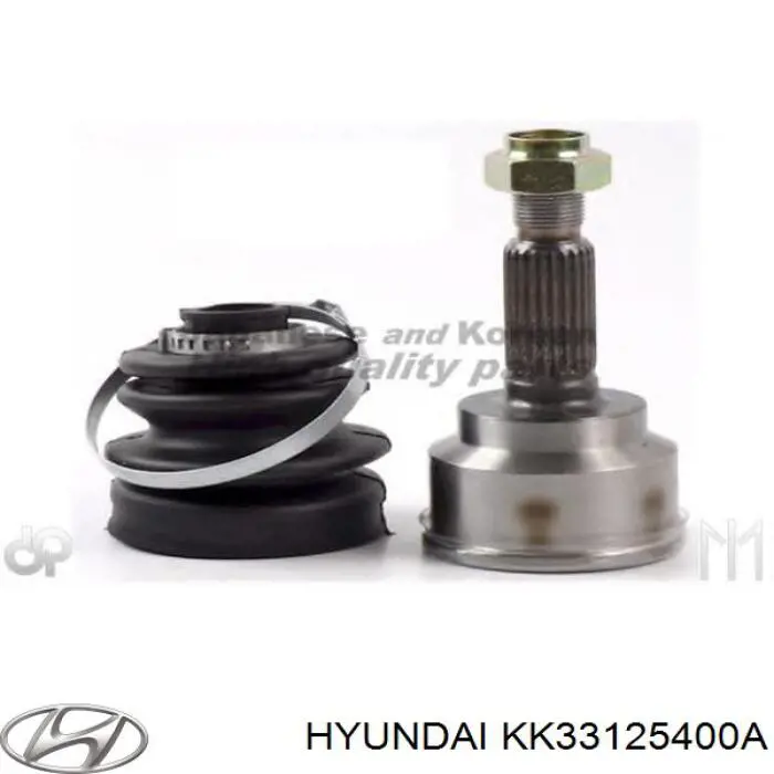 ШРУС зовнішній передній KK33125400A Hyundai/Kia