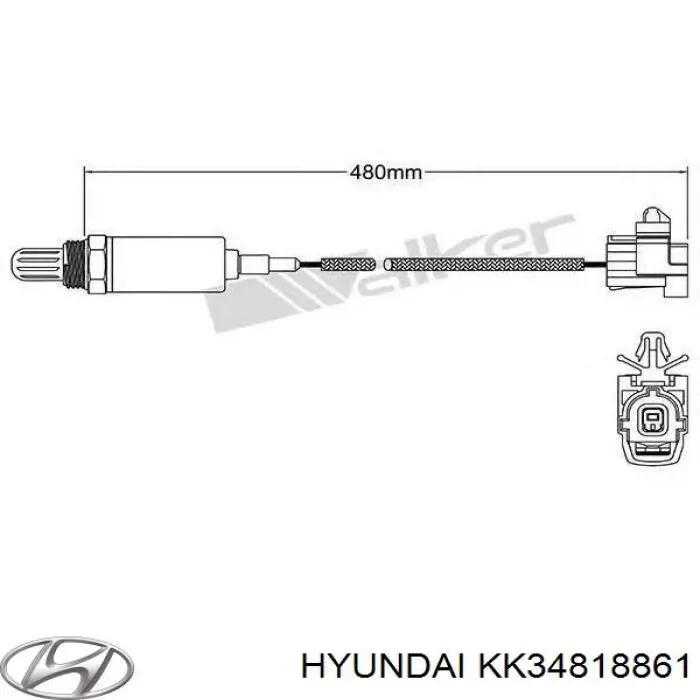 18861KK348 Hyundai/Kia 
