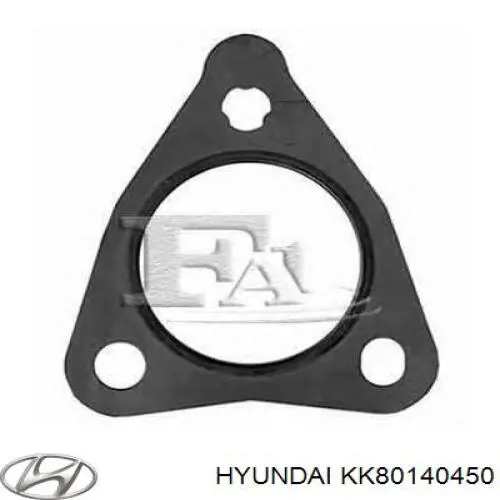 KK80140450 Hyundai/Kia прокладка прийомної труби глушника