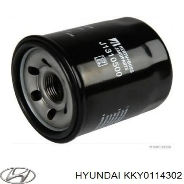 Фільтр масляний KKY0114302 Hyundai/Kia