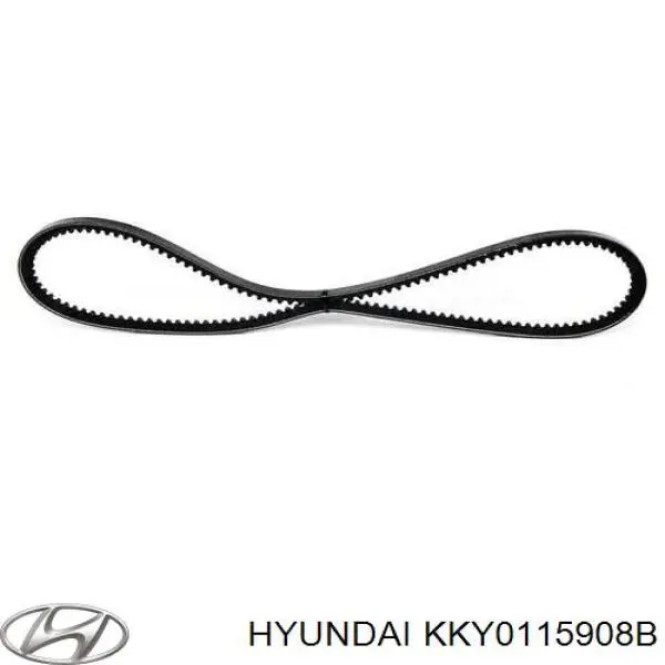 Клиновий ремінь Hyundai/Kia KKY0115908B ціна, від 2.53 USD