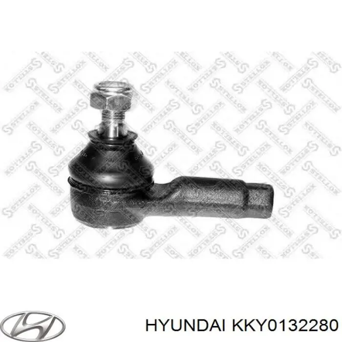 Накінечник рульової тяги, зовнішній KKY0132280 Hyundai/Kia