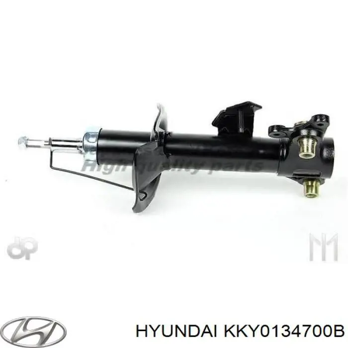 Амортизатор передній, лівий KKY0134700B Hyundai/Kia