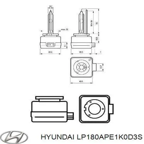 LP180APE1K0D3S Hyundai/Kia 
