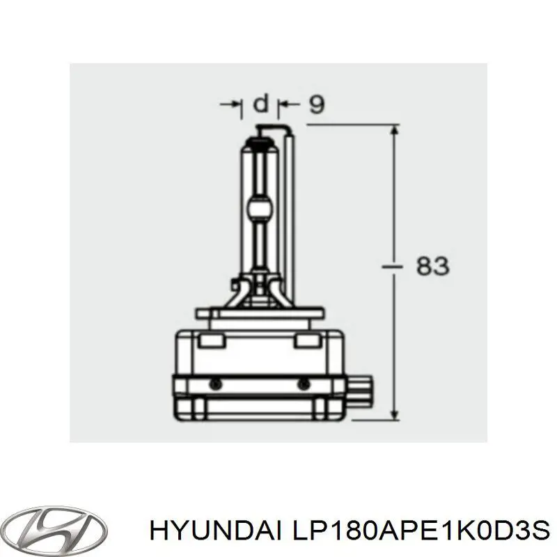 Купити LP180APE1K0D3S Hyundai/Kia 