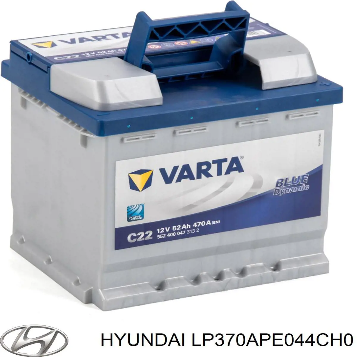Купити LP370APE044CH0 Hyundai/Kia Автомобільна батарея