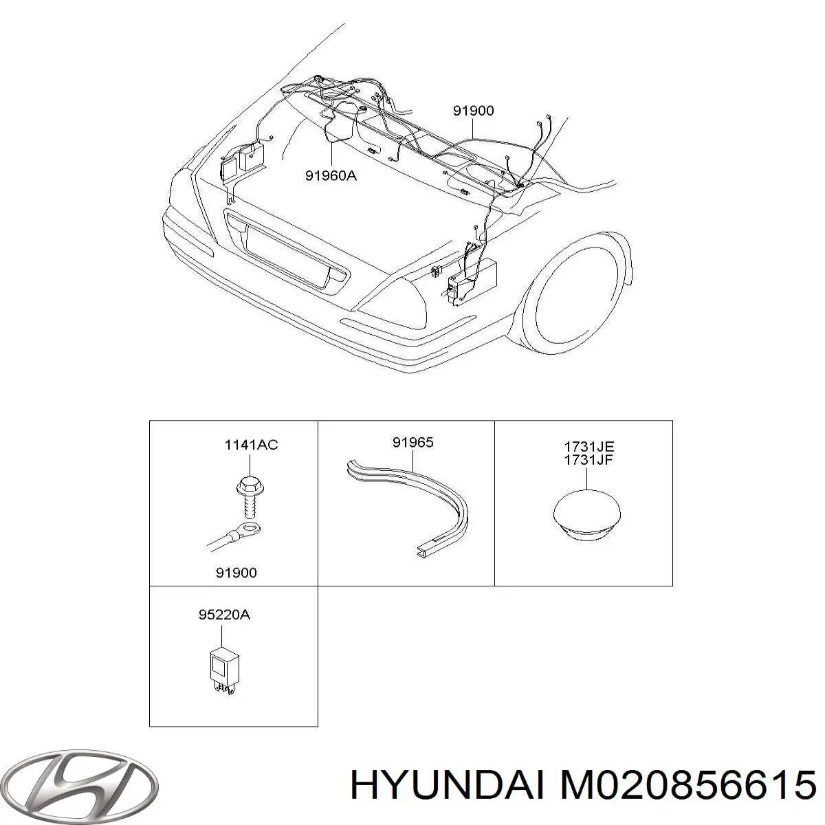  M020856615 Hyundai/Kia