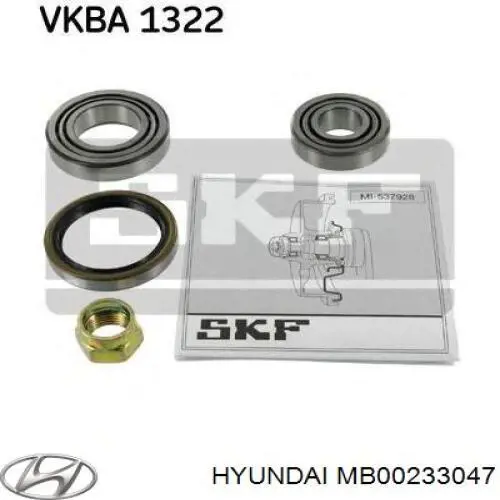 Купити 4TL44649L44610 NTN Підшипник маточини задньої, внутрішній