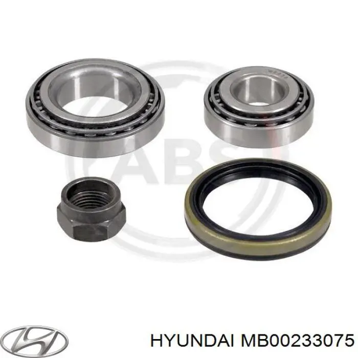 Підшипник маточини задньої, зовнішній KKY0133075 Mazda