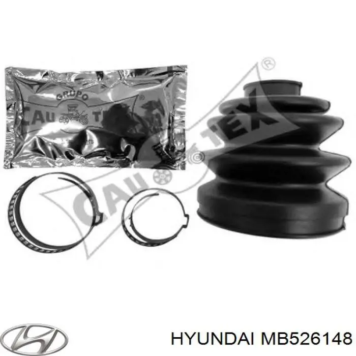 MB526148 Hyundai/Kia пильник шруса зовнішній, передній піввісі