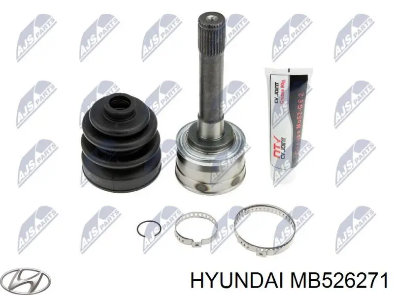 Граната колісна Hyundai/Kia MB526271 ціна, від 36.72 USD