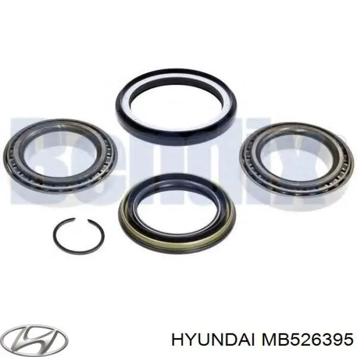 Сальник передньої маточини, внутрішній Hyundai/Kia MB526395 ціна, від 6.65 USD